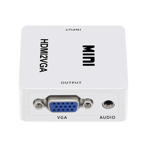 Miniconvertidor HDMI2VGA, aplicación de Audio y vídeo, HD, en salida VGA, precio de fábrica - Product Image 4