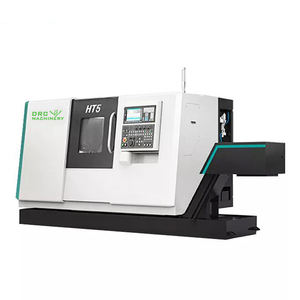 HT5L 3-<strong>axis</strong> Linkage <strong>CNC</strong> <strong>Lathe</strong> Fully Closed-loop <strong>CNC</strong> Turning <strong>Lathe</strong> <strong>Machine</strong> Tool <strong>with</strong> FANUC Control System - Product Image 1
