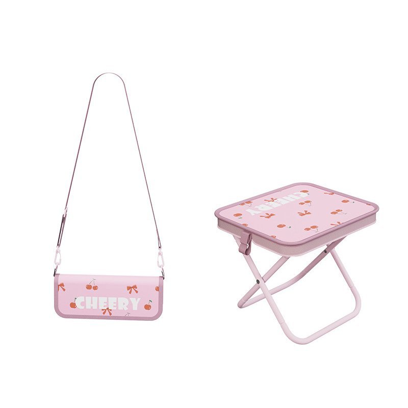 Cherry Folding Chair/2 Piece-Pack