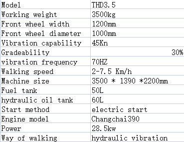 1 Ton 2 Ton 2.5Ton 3 Ton 3.5Ton Diesel Gasoline Hydraulic Vibrating Tandem Asphalt Compactor Road Roller