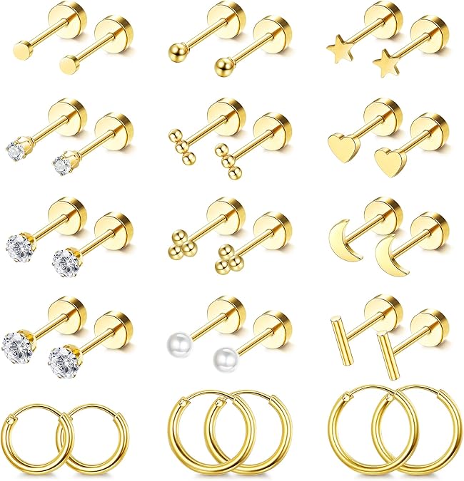 Gold 15 Pairs