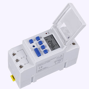 THC15A Din Rail <span class=keywords><strong>7</strong></span> Tage 24 Stunden wöchentlich programmier barer automatischer digitaler <span class=keywords><strong>Timer</strong></span>-Schalter