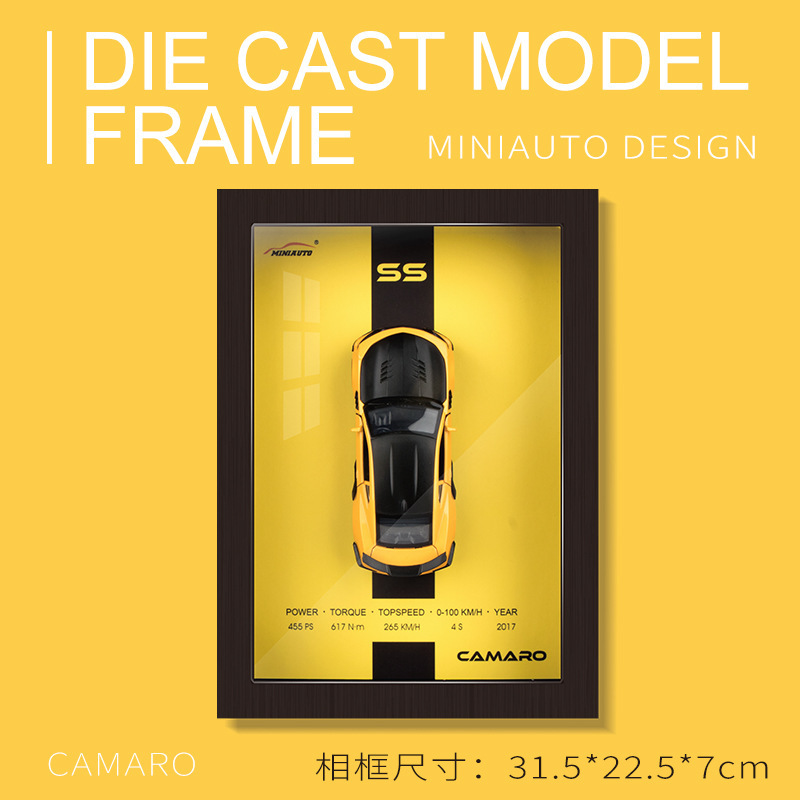Jy-8020a-32 comaro quadro sospeso stereoscopico - giallo