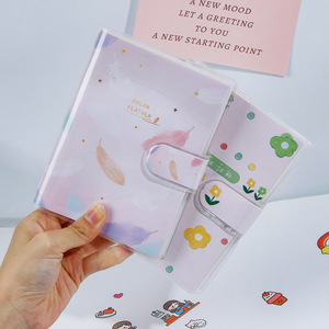 Kawaii Eva Waterproof <strong>Writing</strong> Hand Ledger Printing Colorful Thread Sewing <strong>Notebook</strong> With Magnetic Buckle - Product Image 3