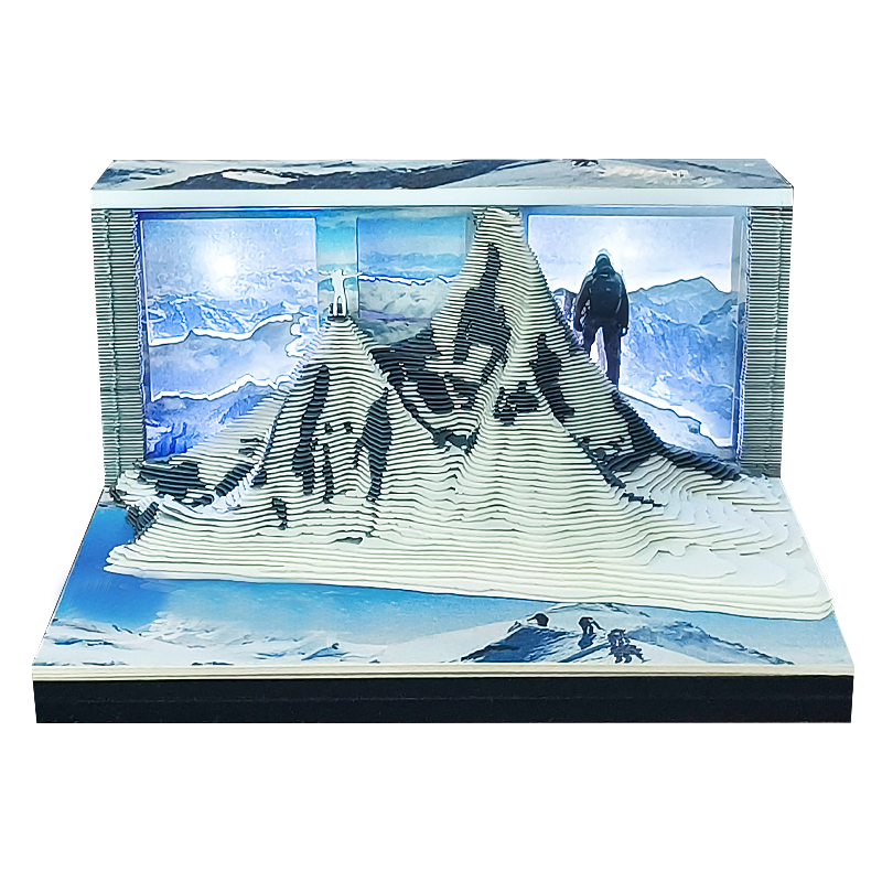 Escalade en montagne blanche