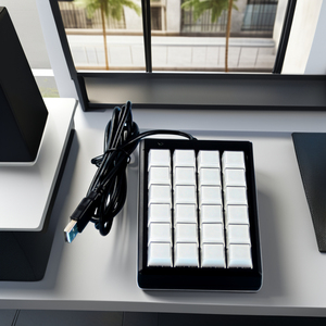 24-клавиши RGB с подсветкой, программируемая механическая клавиатура Cherry MX USB, индивидуальная заводская цена, POS индивидуальная USB-клавиатура - Product Image 3