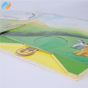 CUSTOM วารสารพิมพ์ปกแข็งพิมพ์การ์ตูน Pop Up เด็กกิจกรรมกระดาษแข็งหนังสือ Story Picture Book - Product Image 4