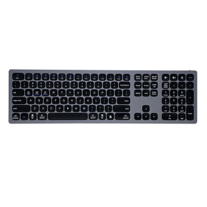 Aluminum Teclado Rechargeable 7 Color Rgb Backlit Bluetooths Aluminium <strong>Keyboard</strong> <strong>bluetooth</strong> Computer <strong>Keyboard</strong> Wireless <strong>Keyboard</strong> - Product Image 1