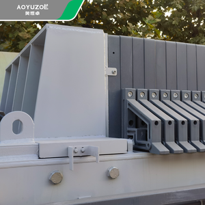 Filtro a piastre completamente automatico pressa per filtro a miscela liquida separazione acque reflue funzione di lavaggio automatico filtro pressa