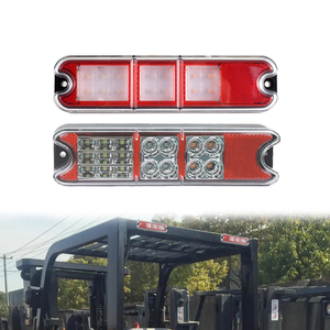 10V-80V çok fonksiyonlu Led üç renkli flaş yük kaldırma araçları uyarı kuyruk lambası - Product Image 1