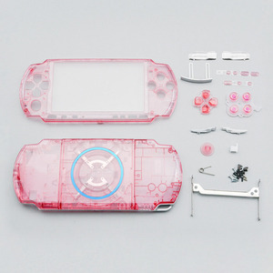 PSP3000 oyun aksesuarları için tam Set kabuk durumda çoklu renkler Psp 3000 için onarım şeffaf kabuk yedek kabuk durumda - Product Image 6