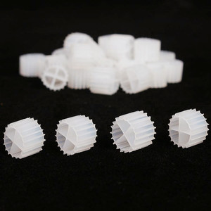 100% bakire HDPE K1 K2 K3 K5 biyo taşıyıcı Waster su arıtma ve su ürünleri yetiştiriciliği için filtre ortamı MBBR medya - Product Image 2