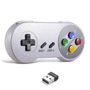 USB 2.4GHz Wireless SNES <strong>Controller</strong> Gamepad Compatible with PC MAC <strong>Raspberry</strong> <strong>Pi</strong> Linux