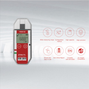 Registrador de datos de temperatura USB de diente azul inalámbrico IP67 a prueba de agua OEM para registrador de temperatura de transporte - Product Image 2