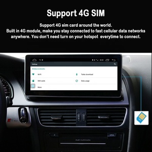 10.25 Inch Android 10 Touch Screen for A4 CD Changer <strong>MMI</strong> <strong>2G</strong> System 2004-2008 Built-in Carplay DSP Multimedia - Product Image 4