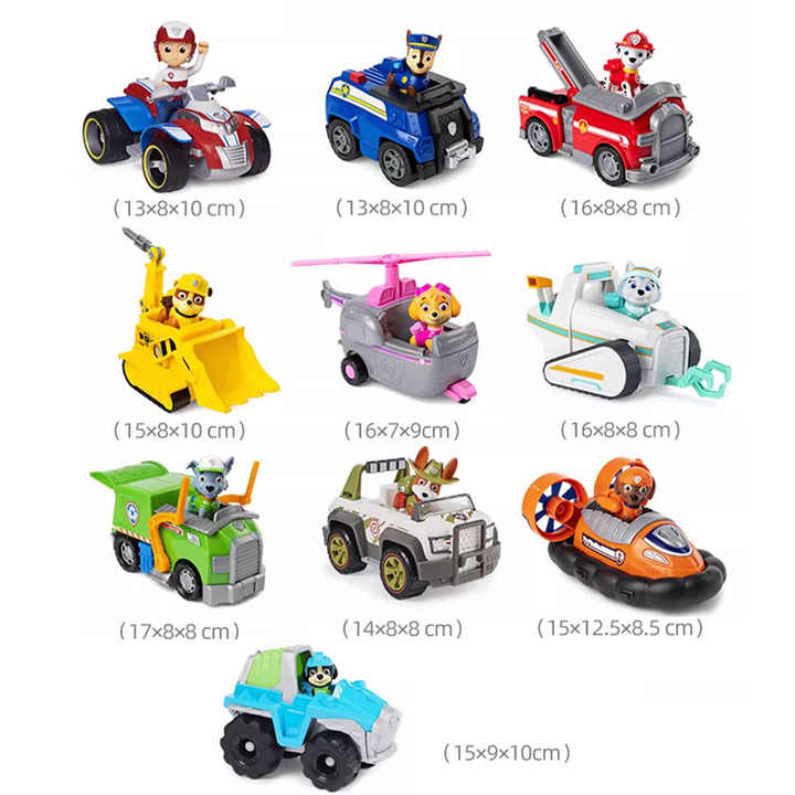 Wholesale Paw Dog Patrol Rescue Team Series Toys Genuine Brand New Spot Original Children Toys Movie Cartoon Figures