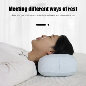 Tốt nhất người bán chỉnh hình du lịch gối vừa mềm mại Bộ nhớ bọt cho cổ khỏe mạnh dệt kim giường cổ tử cung hình dạng cho máy bay - Product Image 4