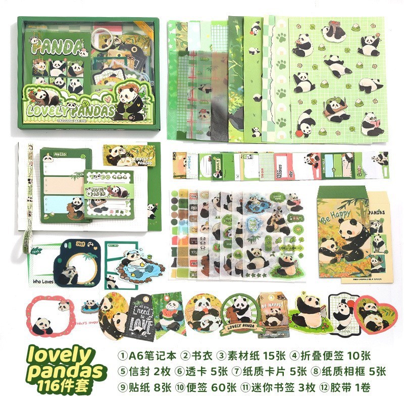 Encantadores pandas
