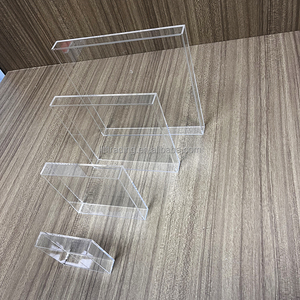 亚克力水平板托盘有机玻璃PMMA perpex批发透明亚克力托盘豪华4x6平板亚克力托盘散装便宜