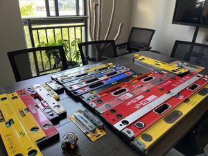 Nhà Máy Trực Tiếp Từ Tinh Thần Cấp Cai Trị Di Động Thẳng Rắn Cai Trị Xây Dựng Mạnh Mẽ Công Cụ Đo Cân Bằng Cai Trị - Product Image 2