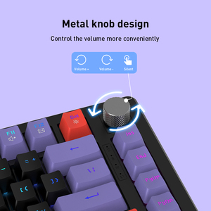 Teclado de ordenador OEM/ODM Teclado multidispositivo Gris espacial Soporte Teclado mecánico retroiluminado para juegos - Product Image 3