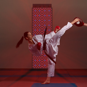 BIOMOL NEU <span class=keywords><strong>7</strong></span> Wellenlänge <span class=keywords><strong>LED</strong></span> NIR Rotlicht-Therapie-Panel 70 Zoll Ganzkörper für Fitness - Product Image 1