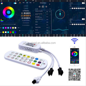 RGBIC LED Strip Controller DC5V USB Bluetooth APP Wireless telecomando 3 Pin 5V WS2812B 2811 5050 compatibile