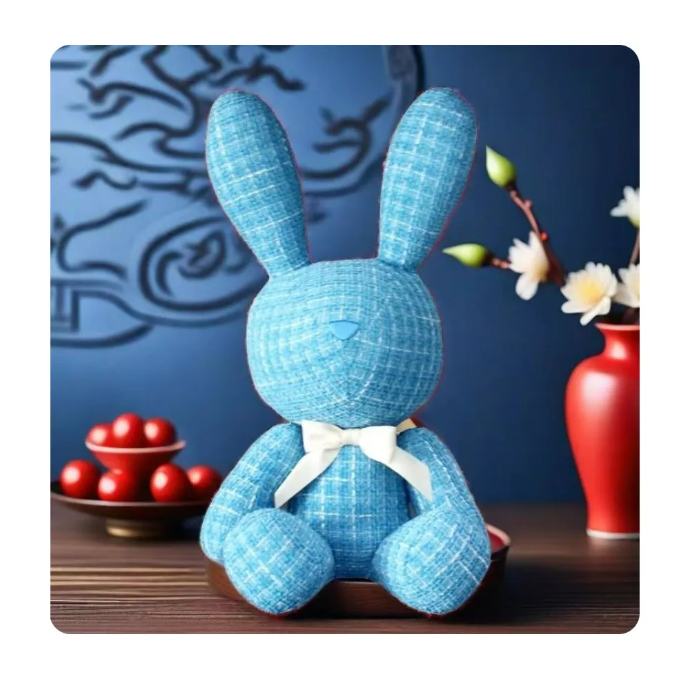 ที่กําหนดเองของขวัญวันเกิดเด็กสบายเยลลี่แมว Marvel Lanky กล่องไมโครเวฟกระต่ายน่ารักยัดของเล่นตุ๊กตาสัตว์ตุ๊กตากระต่าย