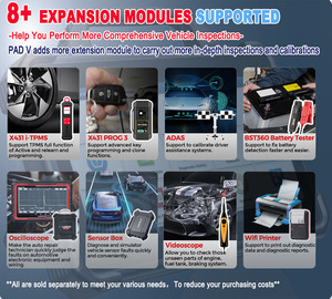 New Launch X431PAD V OBD2 Scanner WiFi Diagnosis Machine Diagnostic Tools Car Power <strong>Source</strong> Battery Battery Tester <strong>Code</strong> Reader - Product Image 4