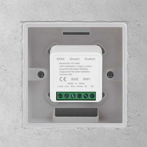 <strong>Zigbee</strong> Mini Switch <strong>Module</strong> 16A Works with Amazon Alexa Google Tuya Smart Life and Support Two Way Double Switch - Product Image 6