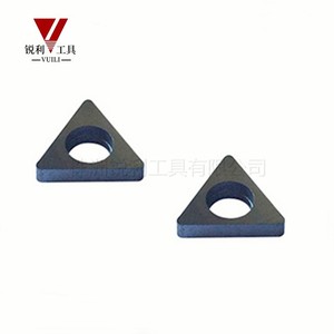 Herramienta de torneado interno de acero inoxidable personalizable OEM, hoja de carburo, tornos CNC triangulares, piezas de trabajo cementadas CVD PVD - Product Image 3