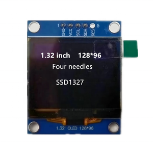 1.32 inç OLED ekran modülü 128*96 SSD1327 SPI/IIC arayüzü Arduino 4Pin 7Pin için