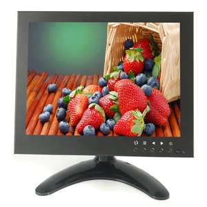 12V Metal Case <strong>Lcd</strong> <strong>Screen</strong> 8 Inch 1024*768 <strong>TFT</strong> LED CCTV <strong>Monitor</strong> With Vga Av Bnc HD Port for Mini <strong>Computer</strong> <strong>Display</strong> Security Camera - Product Image 1