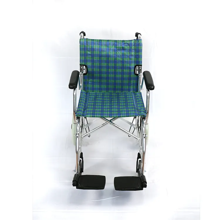 En iyi çıkarılabilir hafif taşınabilir katlanır alüminyum tekerlekli sandalye engelli katlanabilir arkalığı alüminyum tekerlekli sandalye