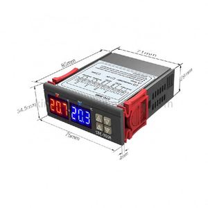 STC-3008 Dual Digital Thermostat <strong>Temperature</strong> <strong>Controller</strong> Incubator <strong>Two</strong> Relay <strong>Output</strong> Thermoregulator Heater Cooler 12V 24V 220V - Product Image 1