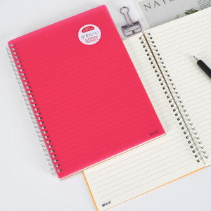 Diario encuadernado en espiral de oficina de China directo de fábrica cuaderno de bobina de PP colorido para tomar notas profesionales - Product Image 2