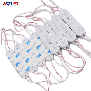 DC12V ไฟ LED โมดูล1 ~ 4โมดูล LED สำหรับป้ายโฆษณา IP67สีขาวอุ่น3W ~ 5W
