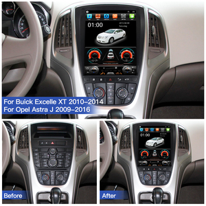 Buick Excelle XT 2010-2014 için Opel Astra J 2009 - 2016 için Tesla tarzı ekran araba radyo multimedya Video oynatıcı navigasyon - Product Image 4