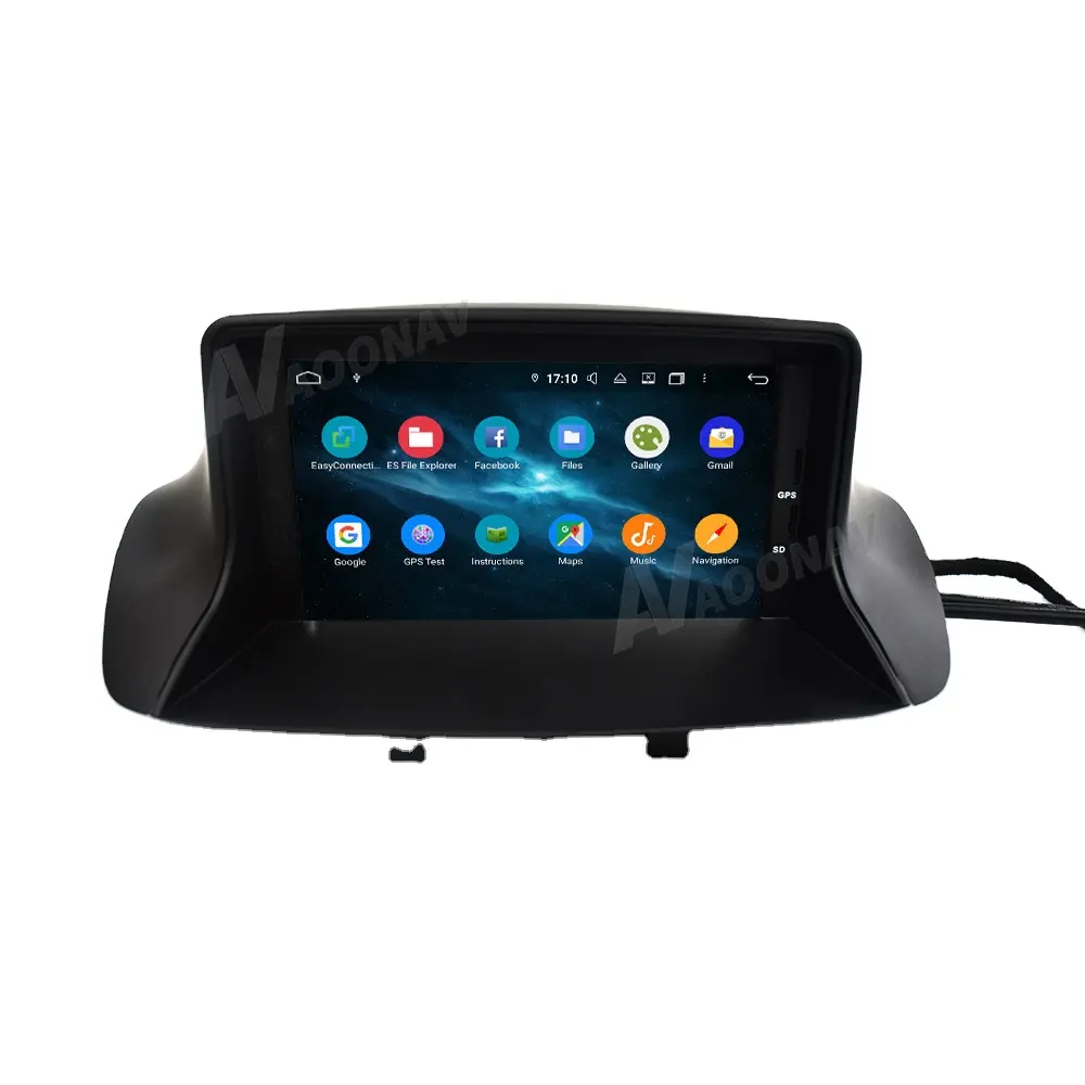 2 DIN Android araba stereo araba radyo DVD OYNATICI araba autoradio otomatik sesli GPS navigasyon için RENAULT Megane III Fluence 2009-2016
