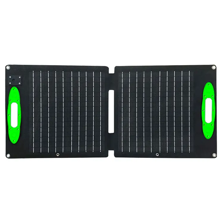 पोर्टेबल पावर स्टेशन फोटोवोल्टिक किट ऊर्जा उत्पादों Foldable सौर पैनल 100w