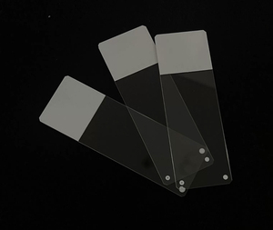 Portaobjetos de microscopio de vidrio de alta calidad Portaobjetos cargados positivos con adhesivo OEM Tipo personalizable - Product Image 4