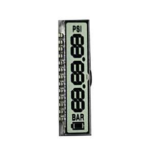 Positive negative kleine mittlere Bildschirm monochroma tische Digitaluhr Segment Lcd-Displays - Product Image 4