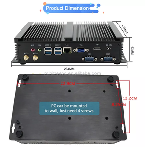 MiniTree Industrie-PC Intel Core I5-5250U 7200u Desktop-Computer I3 6157U 7020U 2 * DDR4 2 * RS232 COM ITX Window10 Linux Mini-PC - Product Image 2