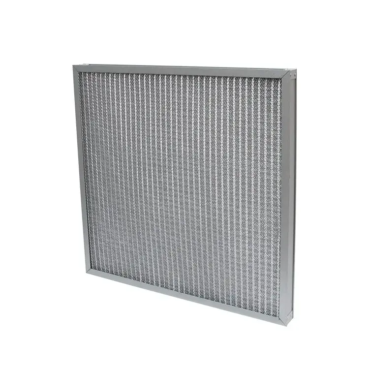 Maille métallique plissée multicouche en alliage d'aluminium pour filtre à air HVAC Anti-moustique