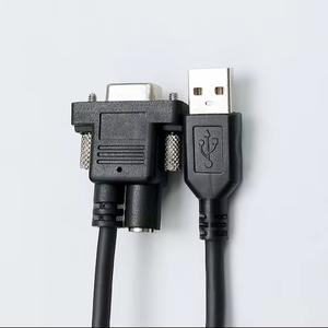 SOTESIN <strong>USB</strong> to DB15 FM Qr Code Reader Cable Barcode Scanner Cable With Magnetic Ring for Honeywell 3310G 3320G 3330G Equipment - Product Image 3
