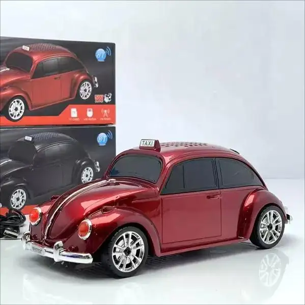 WS-1939 BT Modelo do carro alto-falante sem fio Táxi Forma Estéreo Alto-falante Portátil Ao Ar Livre Com TF FM AUX FM USB TWS