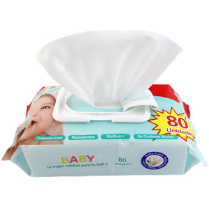OEM toplu çevre dostu Pam ve pers bebek? s hassas bazlı çevre dostu dokunmamış Spunlace kokusuz bebek ıslak su mendil - Product Image 3