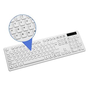 Kit de teclado y ratón de ordenador para el hogar y oficina multifuncional barato OEM, combo de teclado y ratón inalámbrico USB retroiluminado para juegos