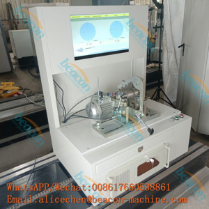 Macchina del rotore di bilanciamento dell'attrezzatura di prova del turbocompressore elettronico ad alta velocità YYQ-5A macchina dinamica del turbo usata - Product Image 5