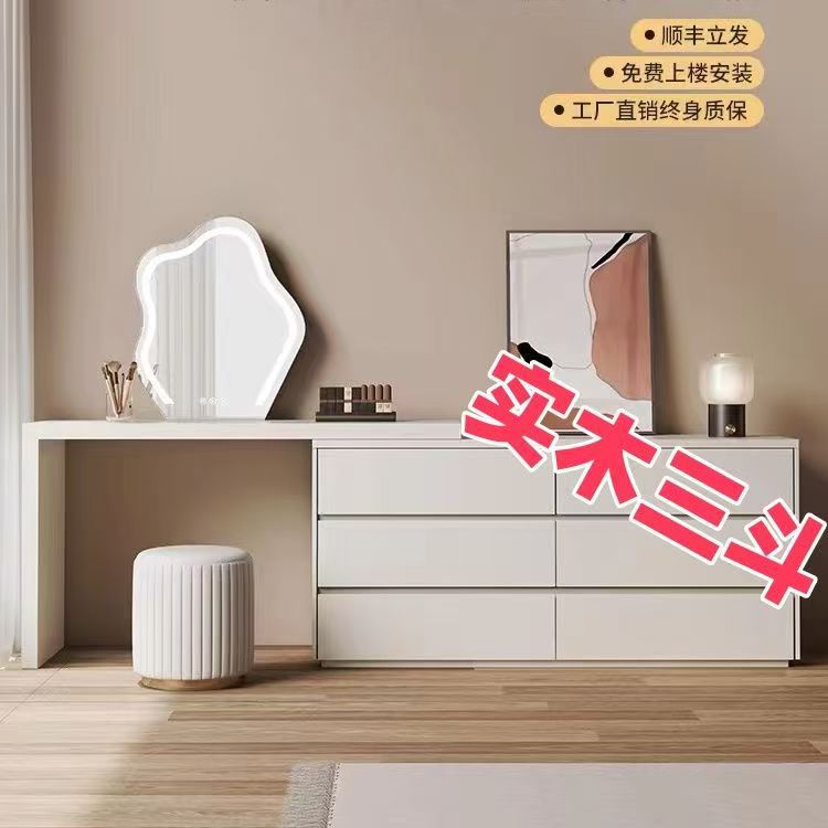 White 120 table, 60 white cabinet